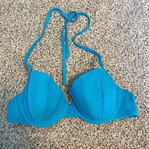 EUC Aerie Blue Bikini Top